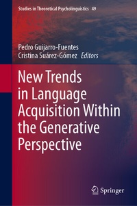 Abbildung von: New Trends in Language Acquisition Within the Generative Perspective - Springer
