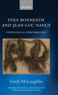 Cover: Yves Bonnefoy and Jean-Luc Nancy - Oxford University Press