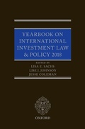 Cover: Yearbook on International Investment Law & Policy 2018 - Oxford University Press