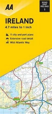 Abbildung von: Road Map Ireland - Automobile Association