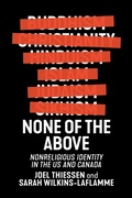 Cover: None of the Above - New York University Press