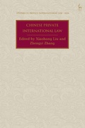 Bild: Chinese Private International Law - Hart Publishing