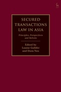 Cover: Secured Transactions Law in Asia - Hart Publishing