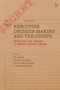 Abbildung von: Executive Decision-Making and the Courts - Hart Publishing