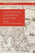 Cover: Constitutional Foundings in South Asia - Hart Publishing