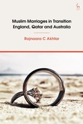 Cover: Muslim Marriages in Transition - Hart Publishing
