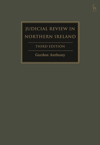 Abbildung von: Judicial Review in Northern Ireland - Hart Publishing