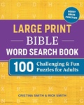 Cover: Large Print Bible Word Search Book - Callisto Media Inc.