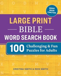 Enlarge image Cover: Large Print Bible Word Search Book - Callisto Media Inc.