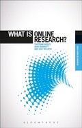 Cover: What is Online Research? - Bloomsbury Academic