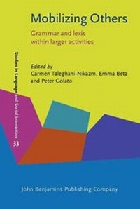 Enlarge image Cover: Mobilizing Others - John Benjamins Publishing Co