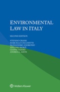 Abbildung von: Environmental Law in Italy - Kluwer Law International