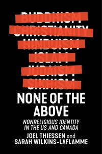 Enlarge image Cover: None of the Above - New York University Press