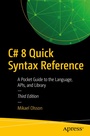 Cover: C# 8 Quick Syntax Reference - Apress
