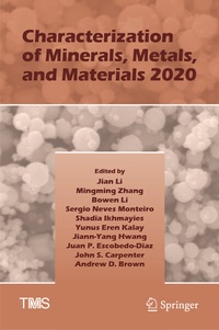 Abbildung von: Characterization of Minerals, Metals, and Materials 2020 - Springer