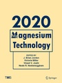 Cover: Magnesium Technology 2020 - Springer
