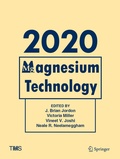 Cover: Magnesium Technology 2020 - Springer