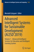 Cover: Advanced Intelligent Systems for Sustainable Development (AI2SD'2019) - Springer