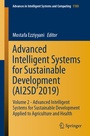 Cover: Advanced Intelligent Systems for Sustainable Development (AI2SD'2019) - Springer