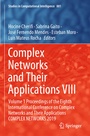 Cover: Complex Networks and Their Applications VIII - Springer