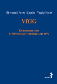 Enlarge image Cover: VfGG - Facultas