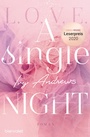 Cover: A single night - Blanvalet