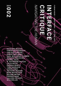 Enlarge image Cover: Interface Critique / Navigating the human - arthistoricum.net