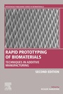 Cover: Rapid Prototyping of Biomaterials - Woodhead Publishing