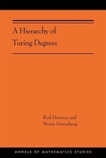 Cover: A Hierarchy of Turing Degrees - Princeton University Press