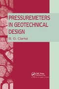 Cover: Pressuremeters in Geotechnical Design - CRC Press