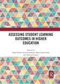 Cover: Assessing Student Learning Outcomes in Higher Education - Routledge