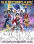 Cover: Sage Escape Adventures - Coloring And Activity Book - Primal Archetype