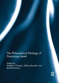 Cover: The Philosophical Ethology of Dominique Lestel - Routledge