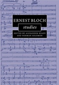 Cover: Ernest Bloch Studies - Cambridge University Press