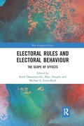 Cover: Electoral Rules and Electoral Behaviour - Routledge