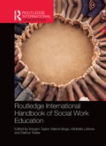 Cover: Routledge International Handbook of Social Work Education - Routledge