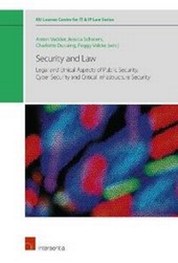 Abbildung von: Security and Law - Intersentia Ltd