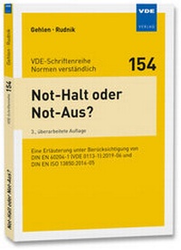 Abbildung von: Not-Halt oder Not-Aus? - VDE Verlag