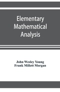 Cover: Elementary mathematical analysis - ALPHA EDITION