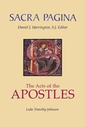 Cover: Sacra Pagina: The Acts Of The Apostles - Liturgical Press