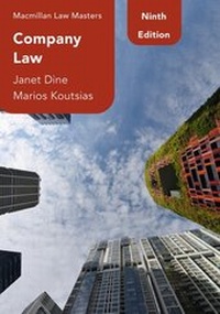 Abbildung von: Company Law - Red Globe Press