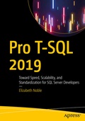 Cover: Pro T-SQL 2019 - APress