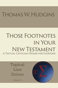 Cover: Those Footnotes in Your New Testament - Energion Publications