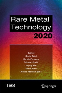 Abbildung von: Rare Metal Technology 2020 - Springer