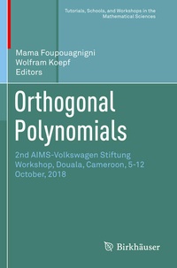Enlarge image Cover: Orthogonal Polynomials - Birkhäuser