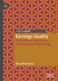Abbildung von: Earnings Quality - Palgrave Pivot