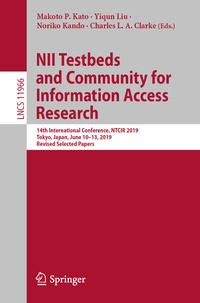 Abbildung von: NII Testbeds and Community for Information Access Research - Springer