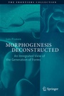 Cover: Morphogenesis Deconstructed - Springer