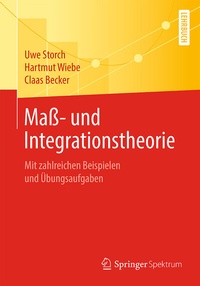 Abbildung von: Maß- und Integrationstheorie - Springer Spektrum