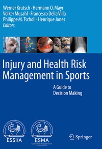 Abbildung von: Injury and Health Risk Management in Sports - Springer